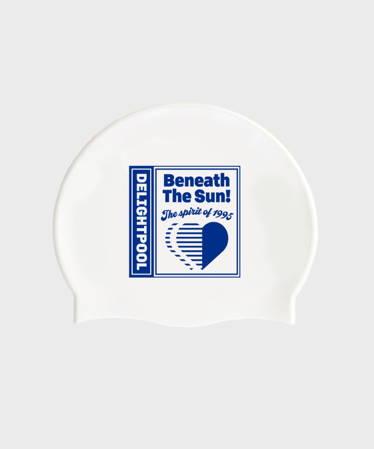 딜라잇풀(DELIGHTPOOL) Sunset Heart Swim Cap - Navy
