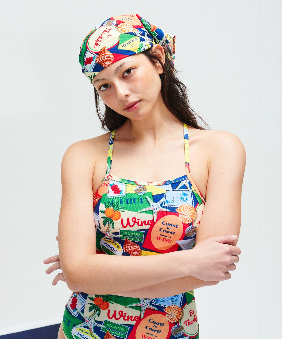 딜라잇풀(DELIGHTPOOL) Brooke Bandana - Multi