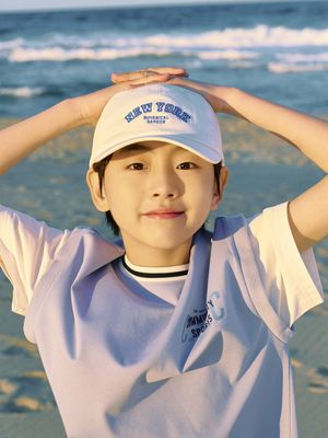 공용) 코튼 레터링 볼캡_MKF5AC3012