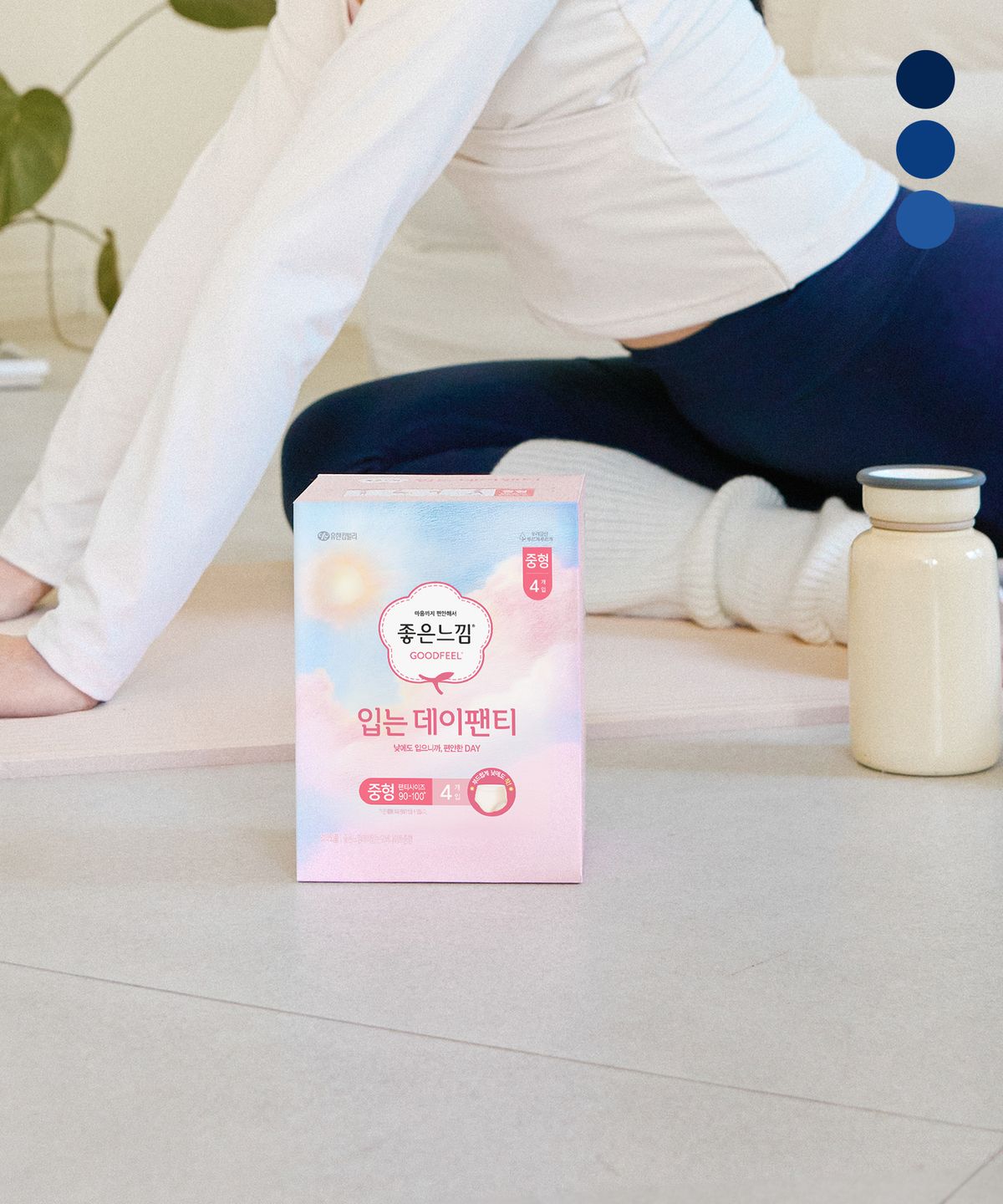 좋은느낌(GOODFEEL) 입는데이팬티 중/대 4매x3팩