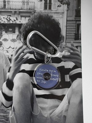 Sound is Colour! Keyring (Blue Nova)