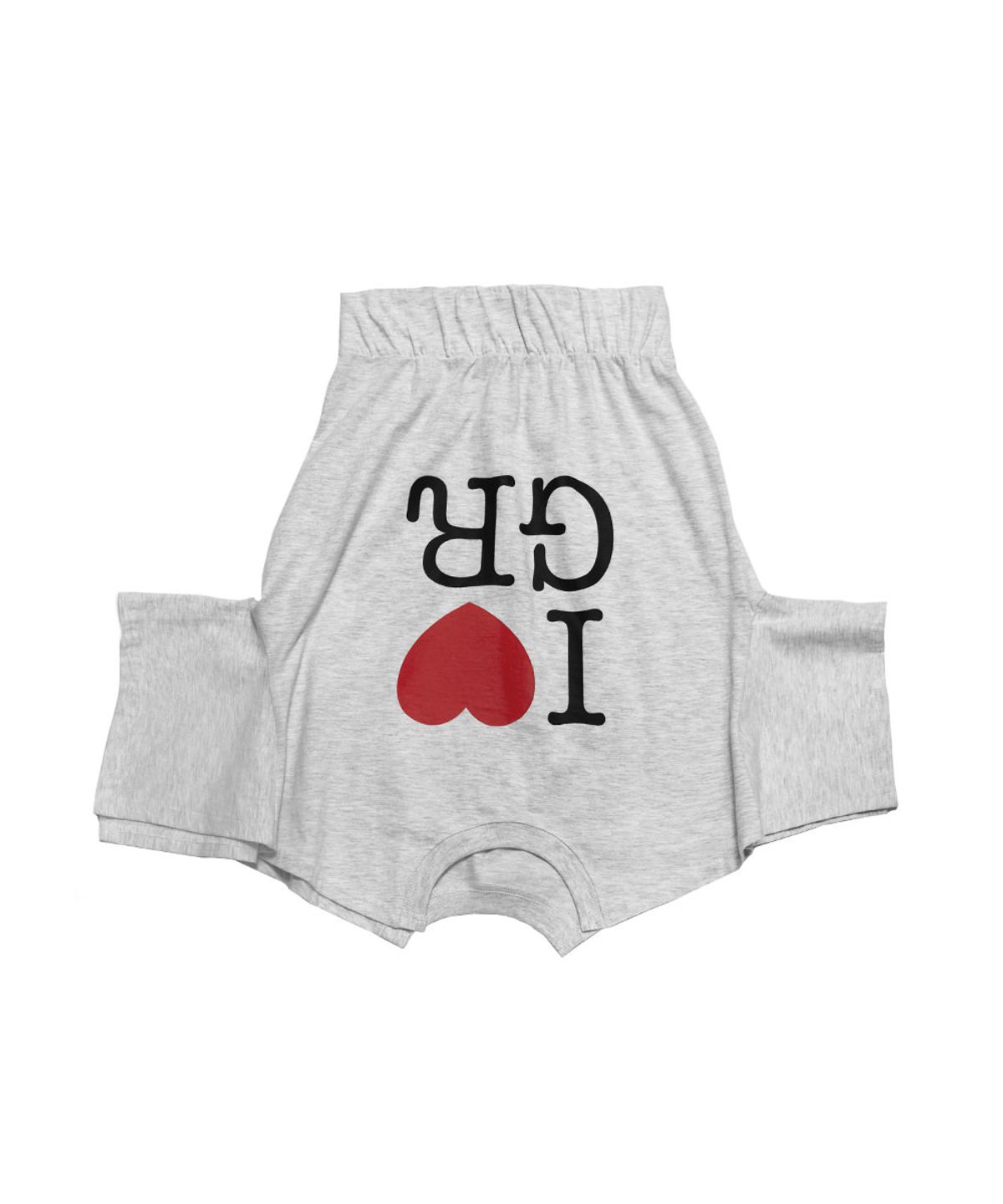 그레일즈(GRAILZ) GR T-SHIRTS SKIRT [GREY]