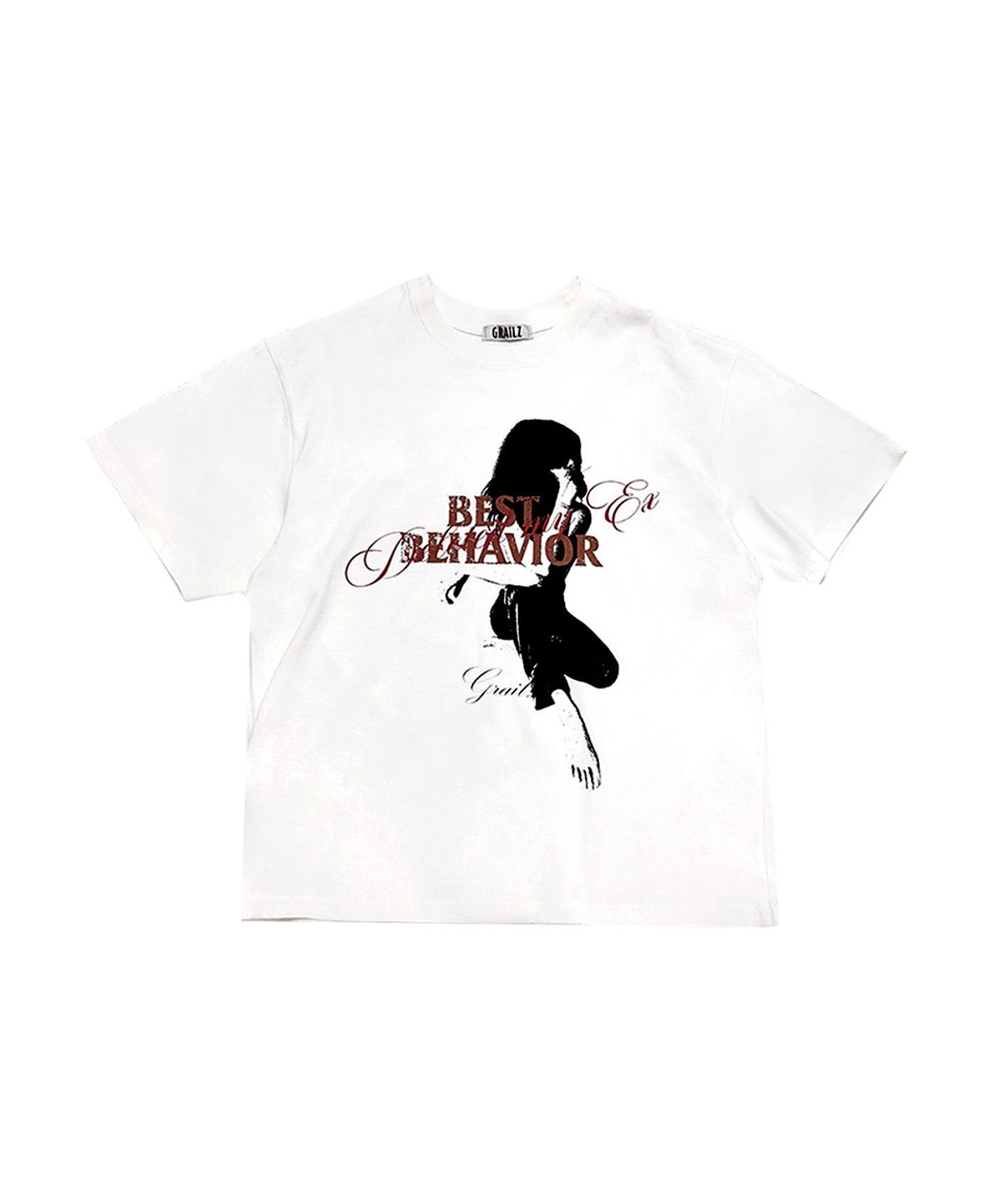 그레일즈(GRAILZ) BEHAVIOR T-SHIRTS [WHITE]