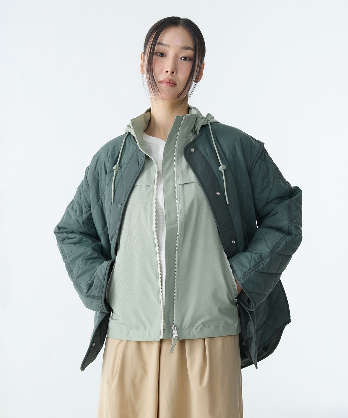 에이글(Aigle) 여성 기능성 경량 자켓 AIS25WOUI002ALO