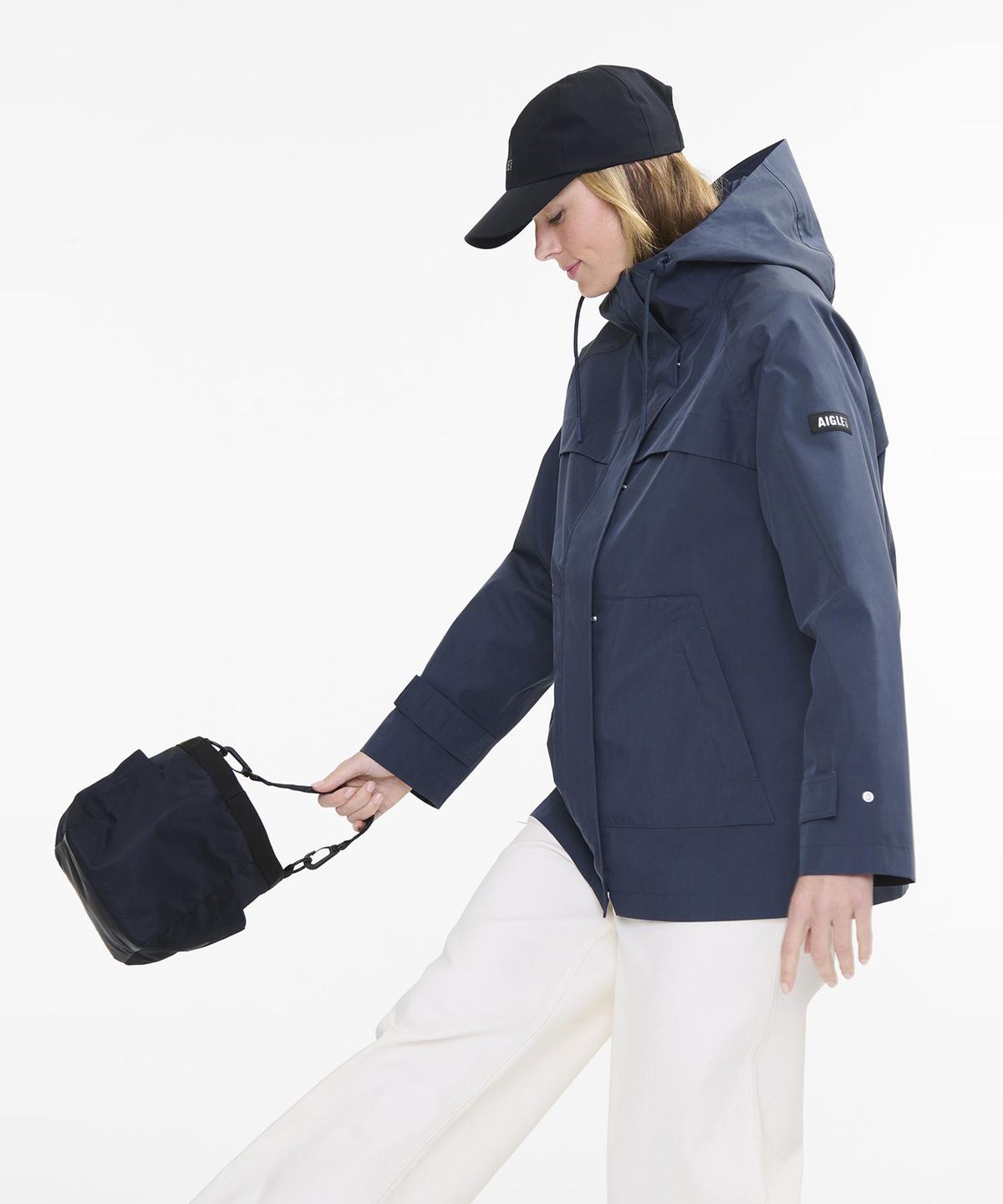 에이글(Aigle) 여성 T-KIT 미드기장 자켓 AIS25WOUT013EMP