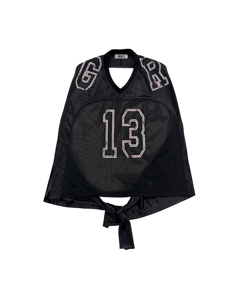13 HALTER SLEEVELESS [BLACK]