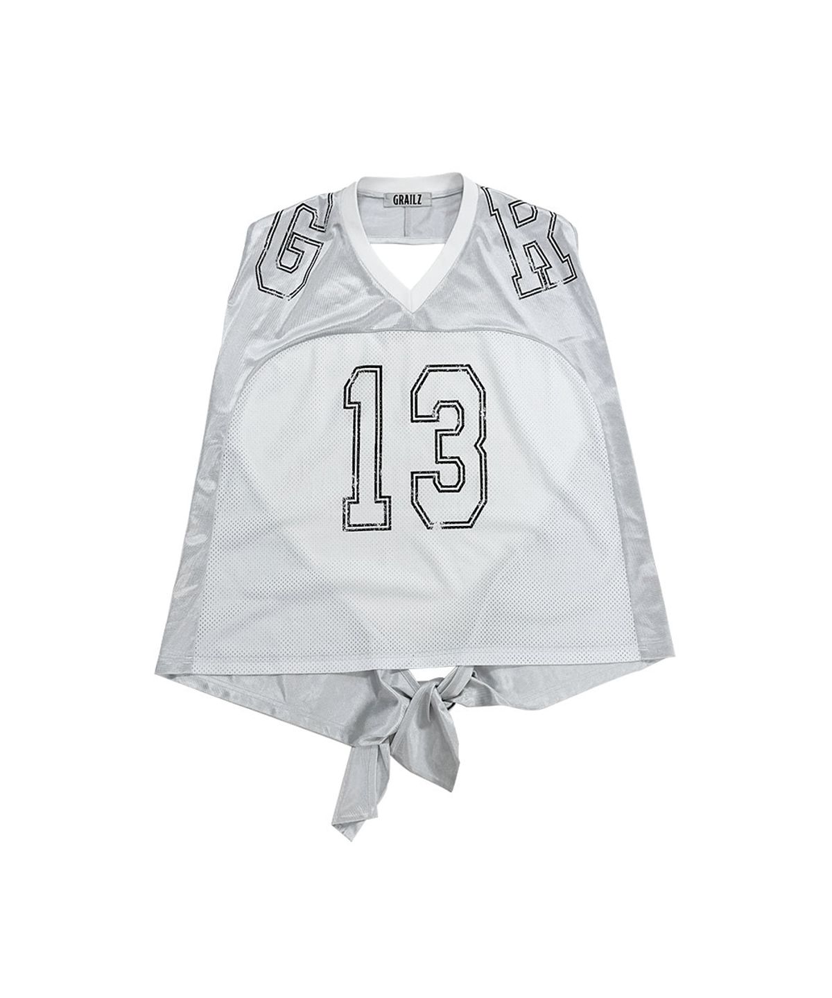 그레일즈(GRAILZ) 13 HALTER SLEEVELESS [SILVER]