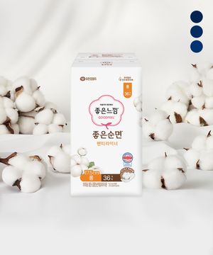 좋은순면 팬티라이너 일반/롱 x3팩