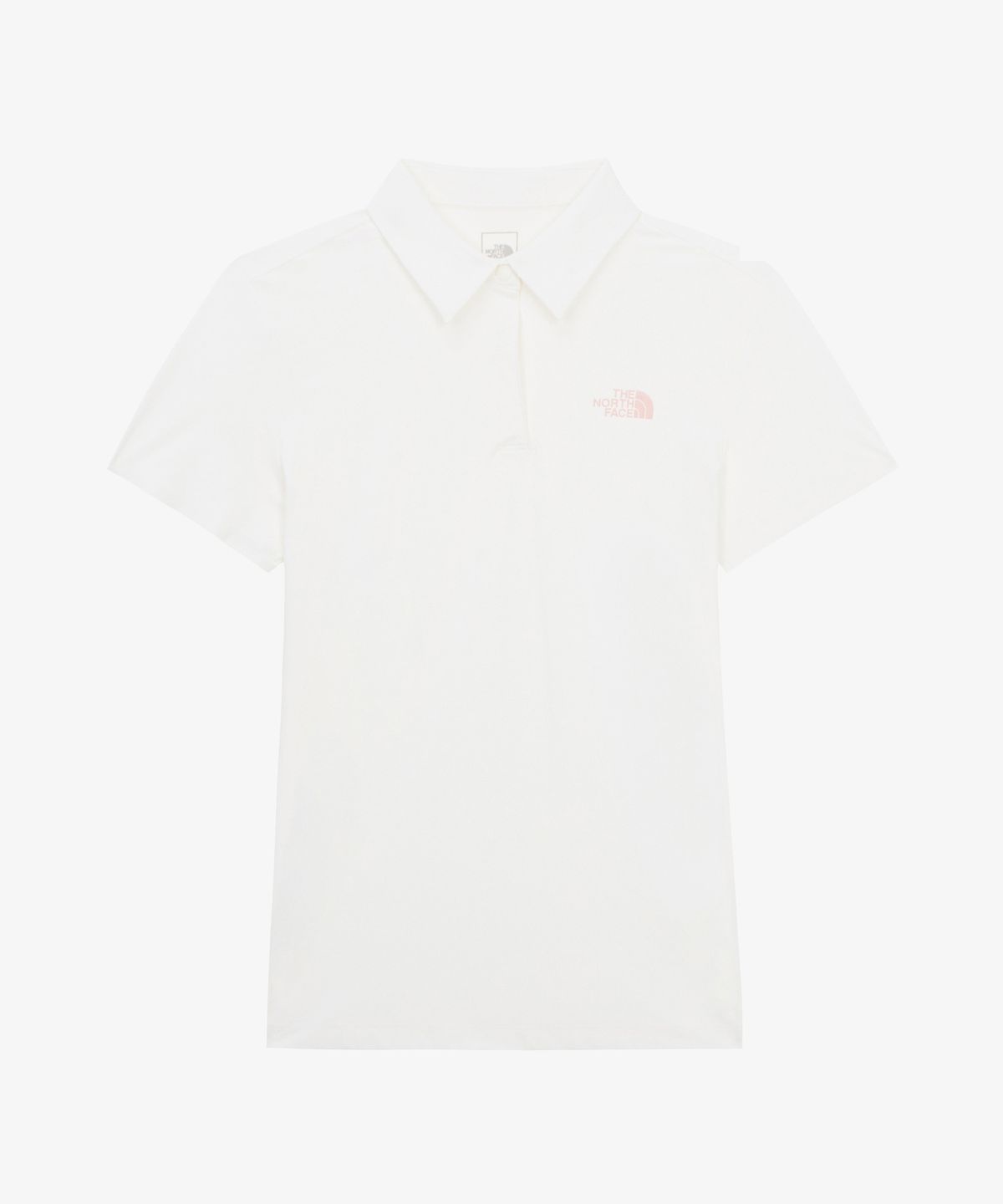 노스페이스(THE NORTH FACE) NT7PR38B 여성 아이스데이 반팔 폴로 WHITE
