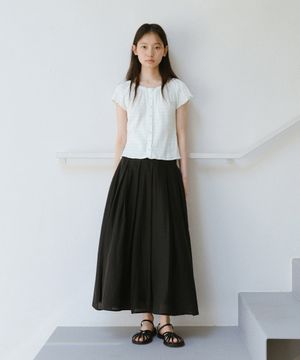 [알로하 PICK] Breeze pleat long skirt
