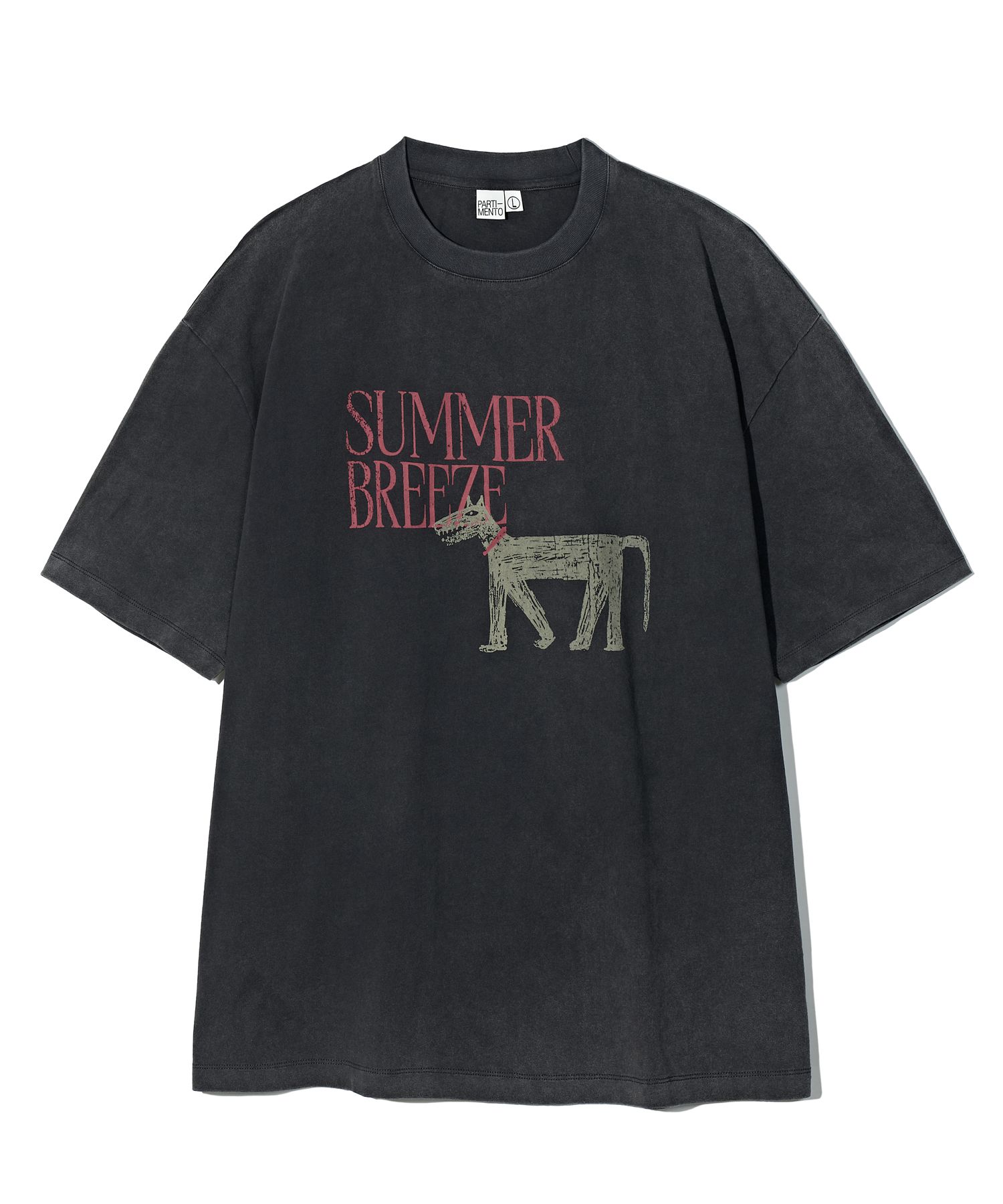 【PARTIMENTO】Breeze Tee UNISEX MUSINSA | PARTIMENTO Breeze Tea Charcoal