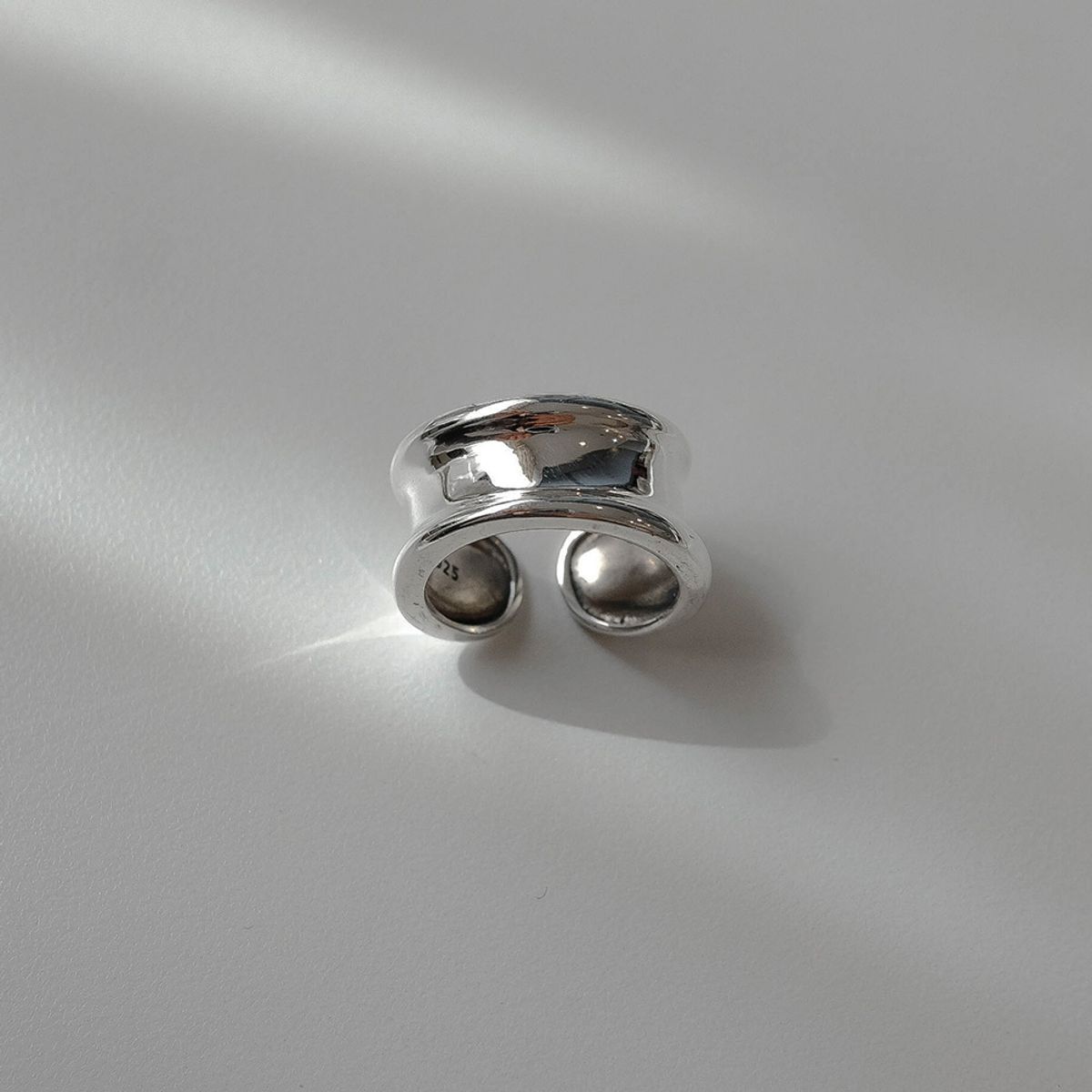 레트로핑거(RETROFINGER) silver925 Glossy Curve #SR277