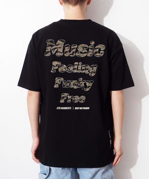 OC Noodle X QT8 Tiger Camo Tee (Black)