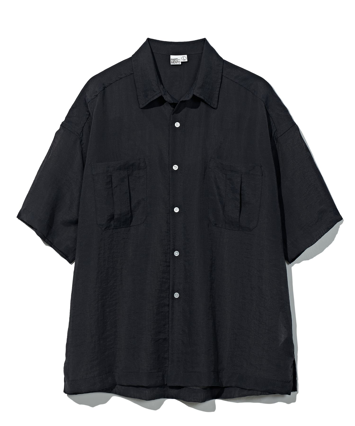 PARTIMENTOのOrganza 2PK Half Shirt MUSINSA | PARTIMENTO Organza 2PK Half Shirt Dark Navy