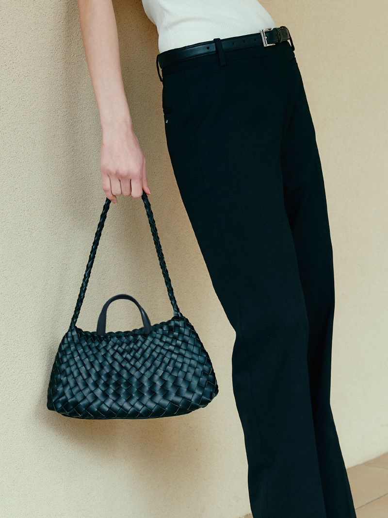 ZIP BROCLE [STONE BLACK]