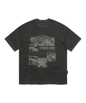 Cosmic Dust Pigment T-shirts Charcoal