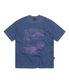 Cosmic Dust Pigment T-shirts Blue