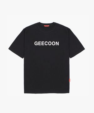 시그니처 빅로고 반팔 티셔츠 GEE255-102 블랙