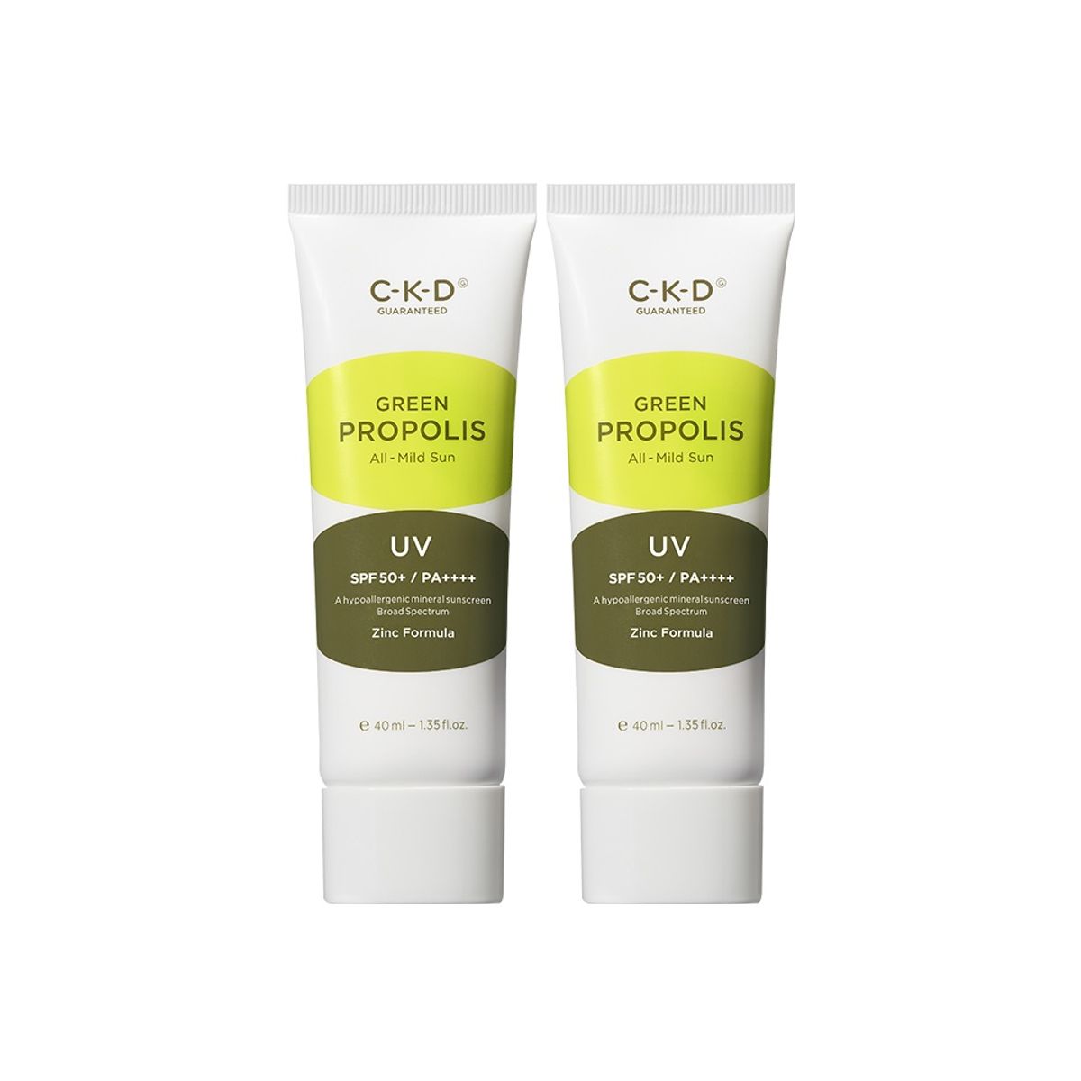 씨케이디 개런티드(CKD GUARANTEED) 그린프로폴리스 올마일드선 40ml 2개