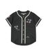 [STITCH] Wappen Baseball Shirt Charcoal