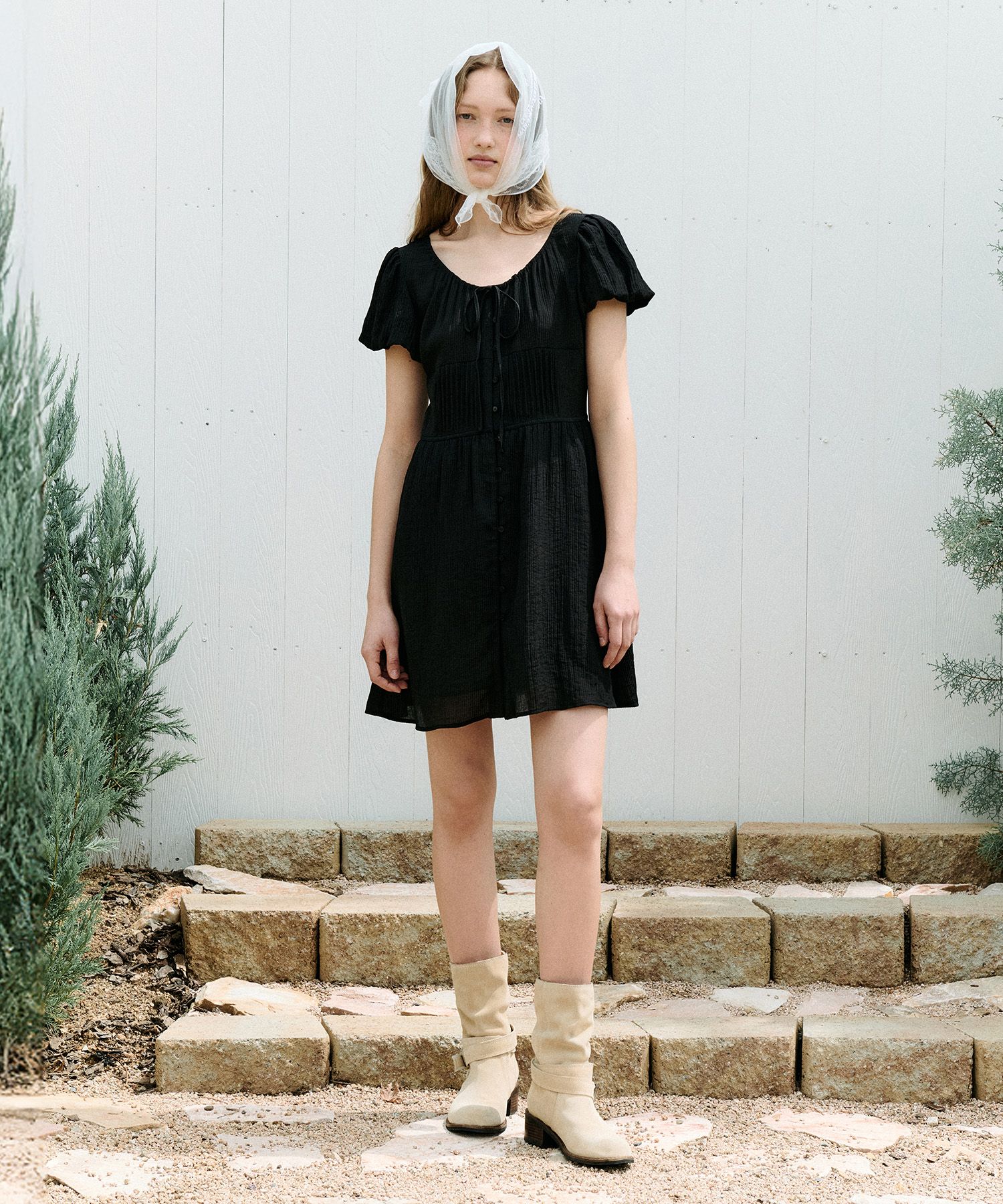 ● ROLAROLA ● RIBBON LACE MINI ONEPIECE MUSINSA公式 | ROLAROLA RIBBON LACE MINI ONEPIECE BLACK