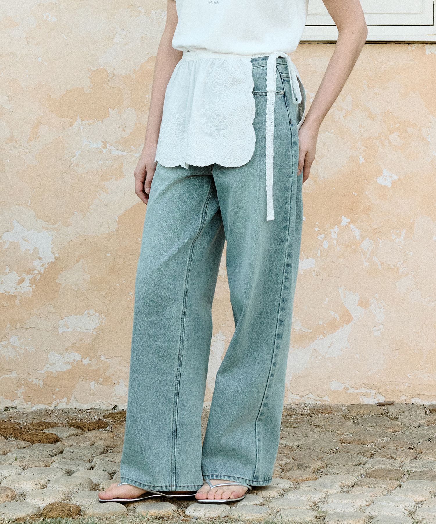 ROLAROLA★大人気★LACE EMBROIDERY LAYERED SKIRT♪ MUSINSA | ROLAROLA LACE EMBROIDERY LAYERED SKIRT WHITE