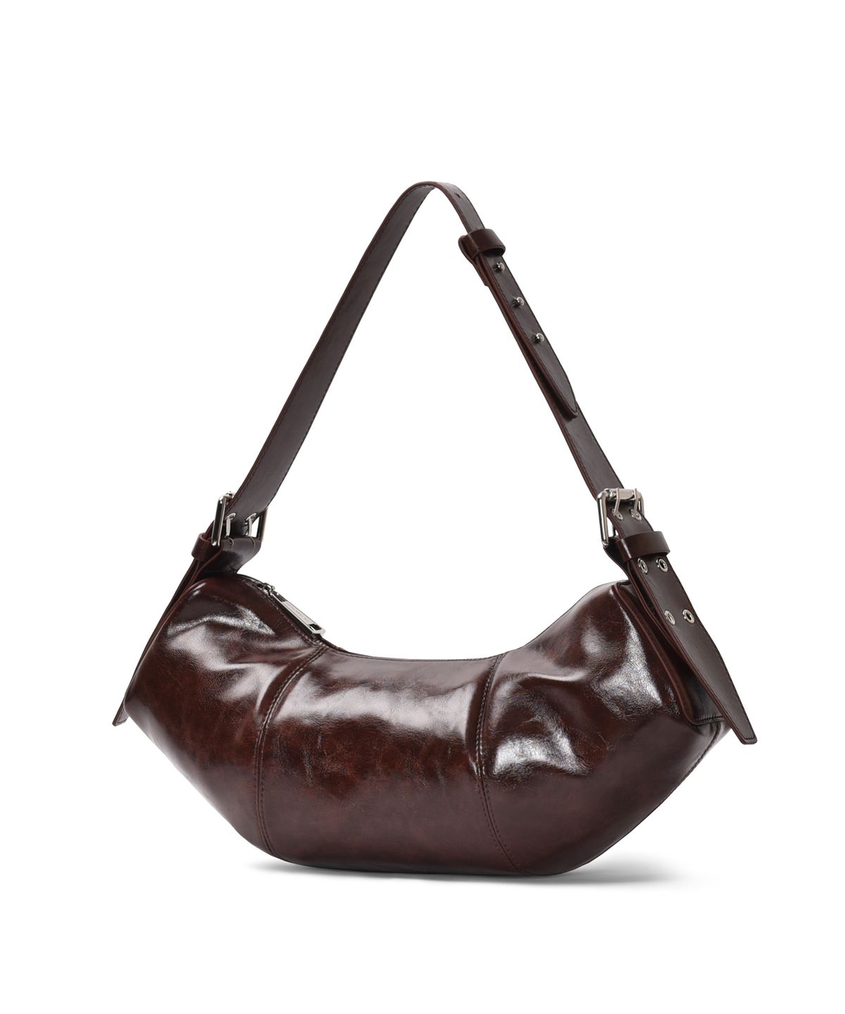 논오버스틱(NONOVERSTIC) Conch Bag Chocolate