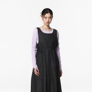 여성 데님 원피스 (블랙)_5L42631