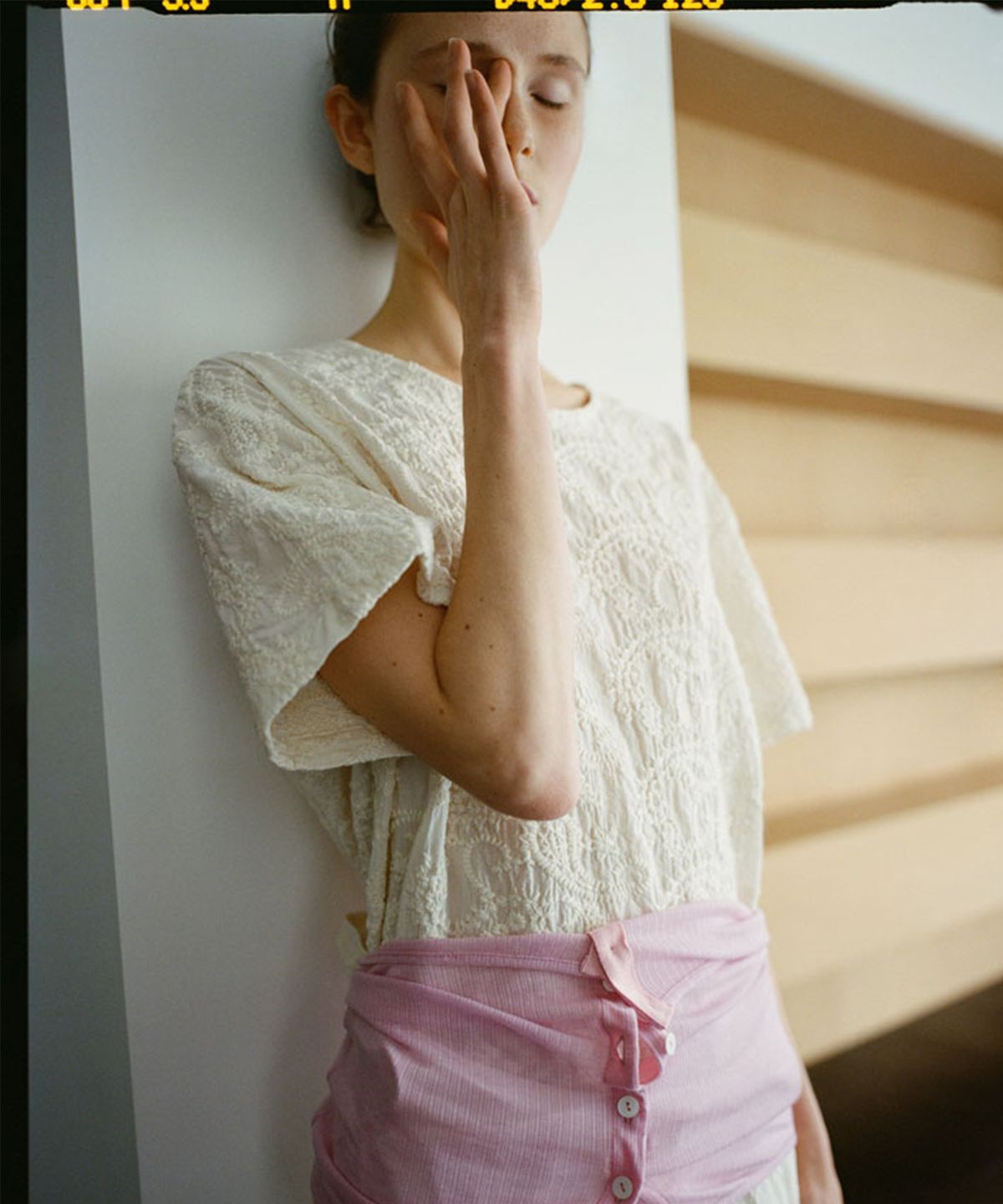 수수무(SUSUMU) RIIN TOP - ecru