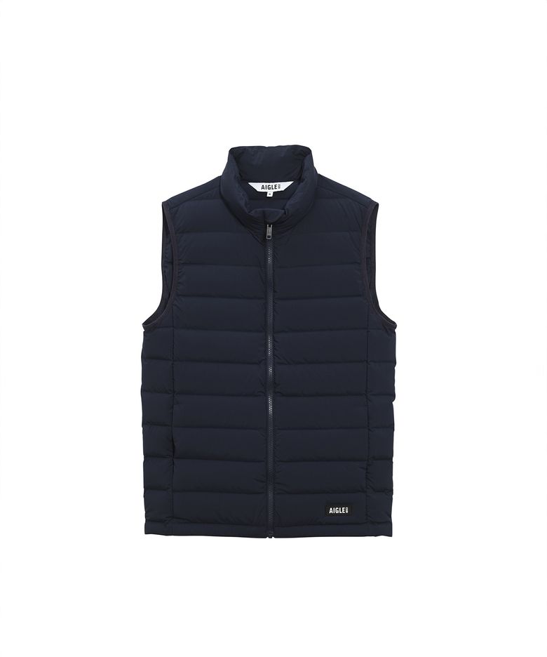 T-KIT 경량 숏 베스트 다운 재킷 AIW24MOUI015EMP
