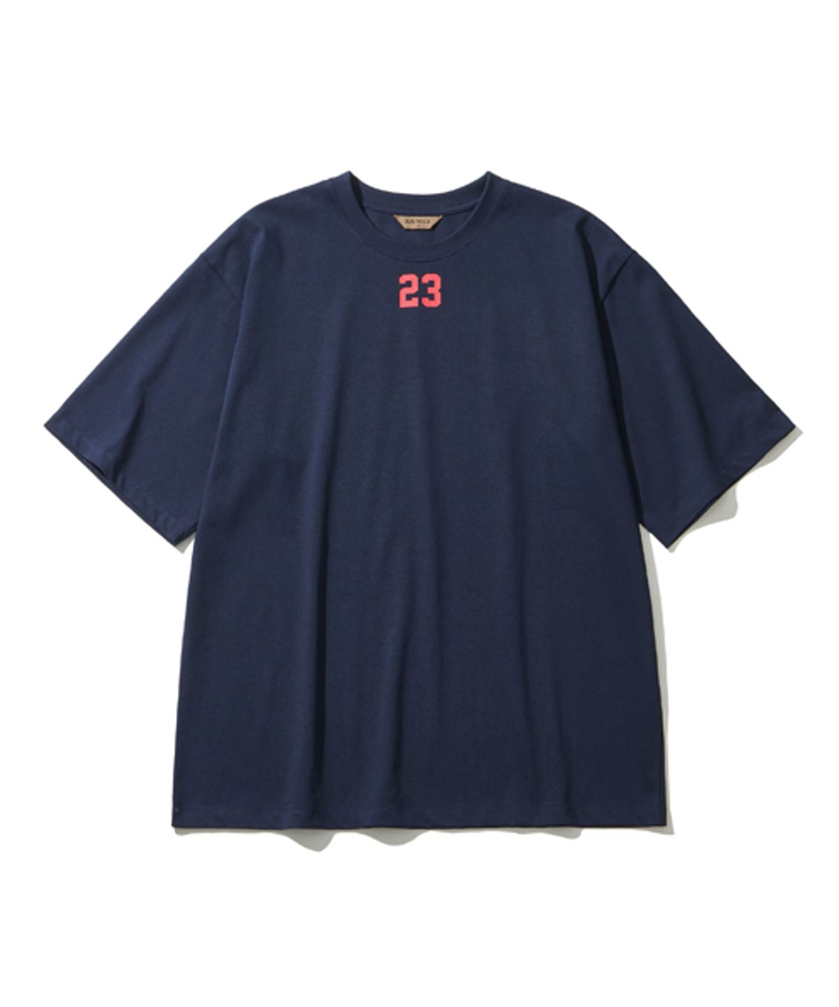아이아우어(IOUWER) 리뉴얼ver. 23 oversize s/s tee navy