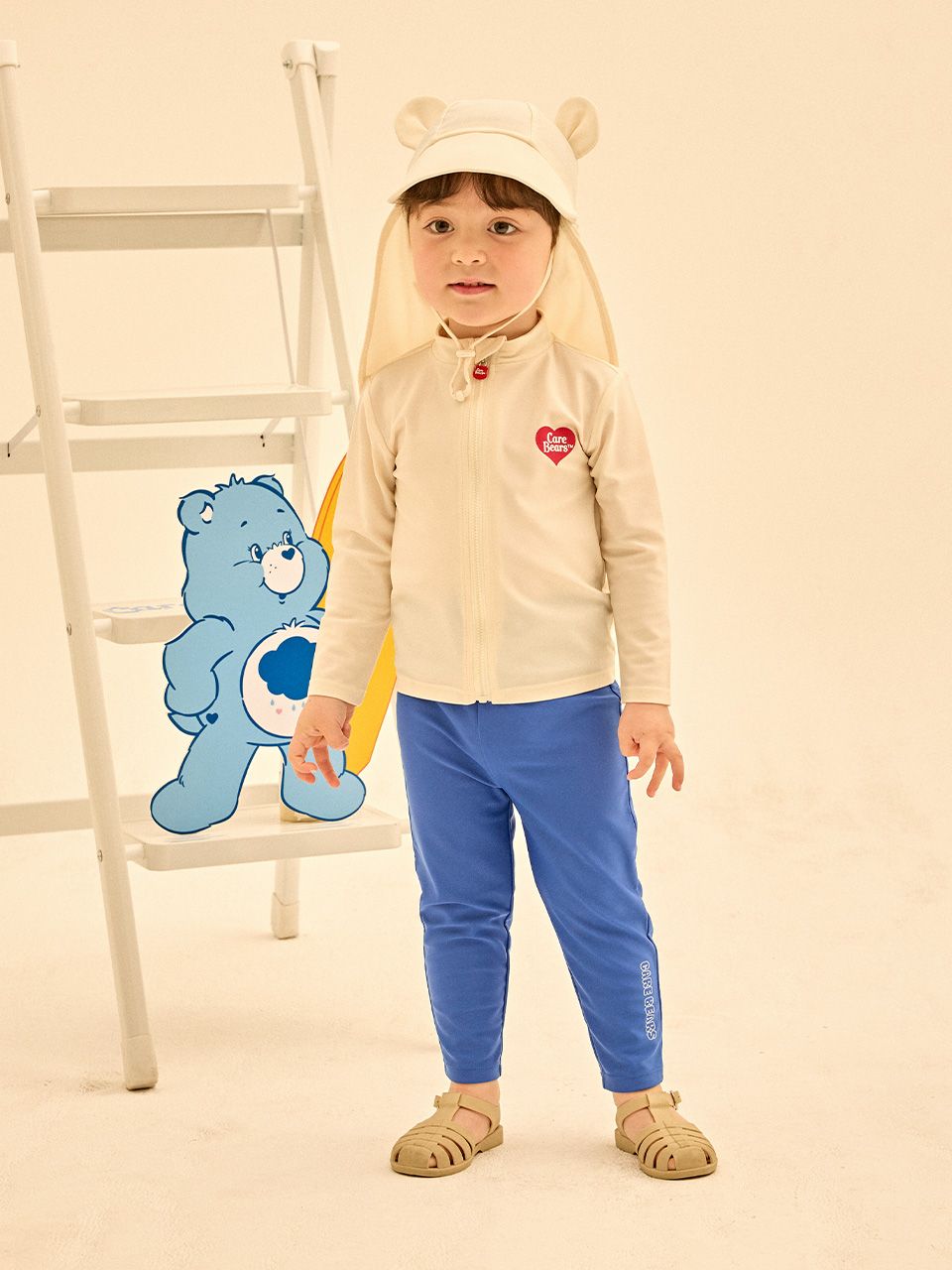 MUSINSA公式 | CAREBEARS グランピーベア ジップアップルーズフィット