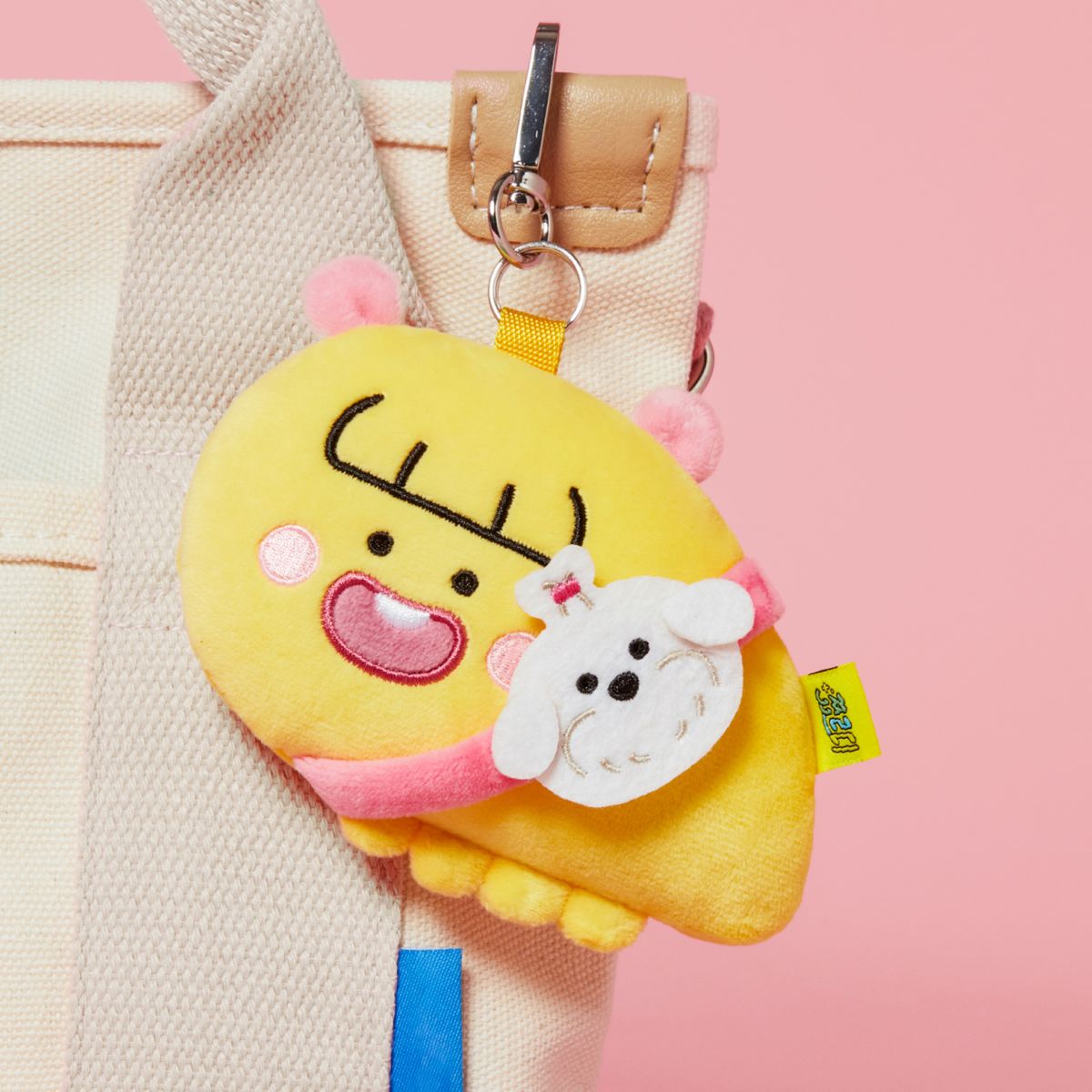카카오프렌즈(KAKAO FRIENDS) 쬬르디 인형 스마트키 케이스_뽀짝쬬
