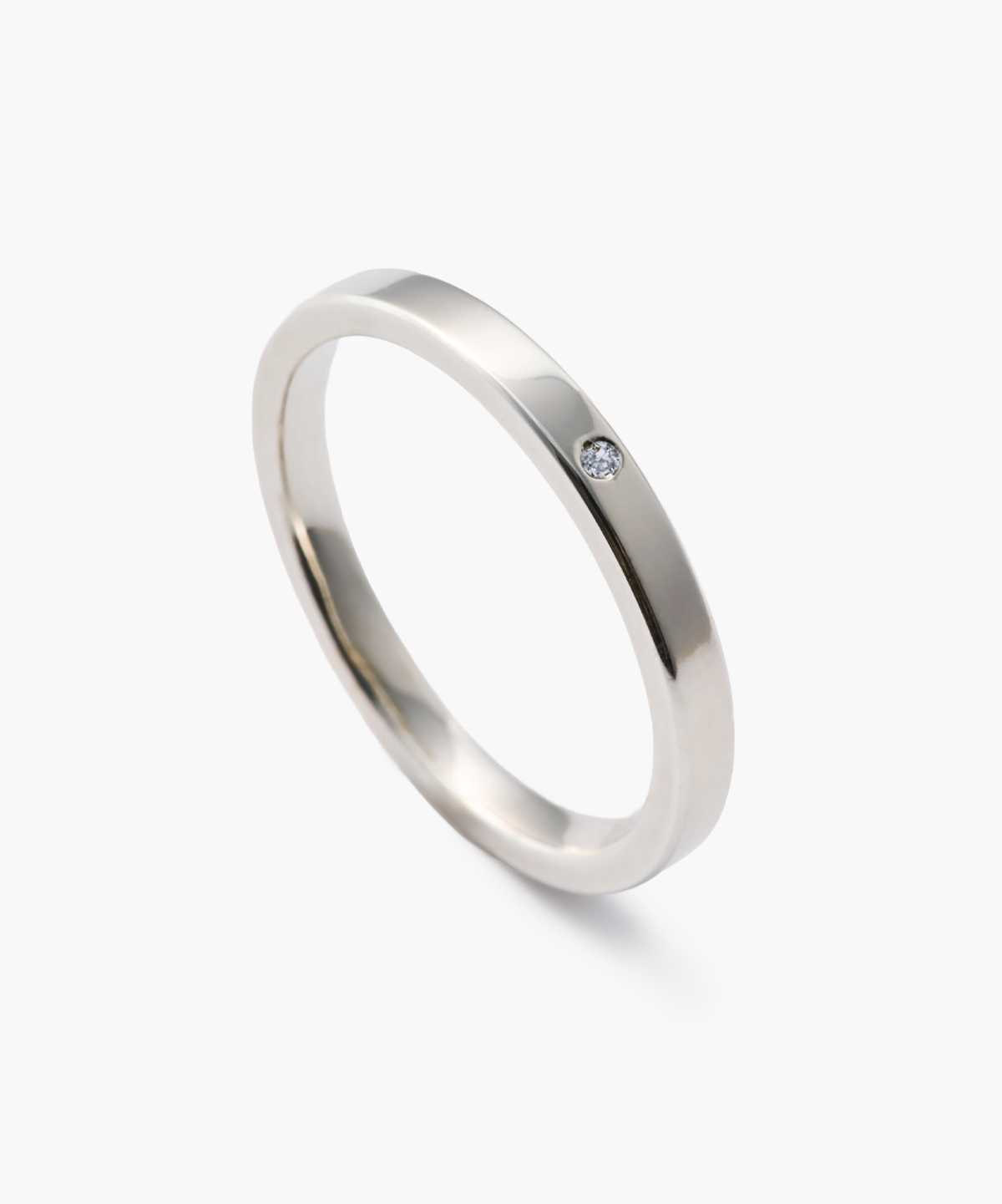 리에르시(LIERSI) 블랑 모던 1Diamond 반지