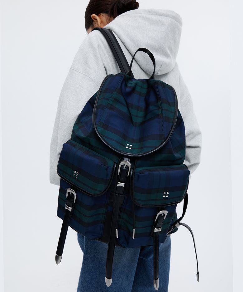 Western Rucksack Green(Check)
