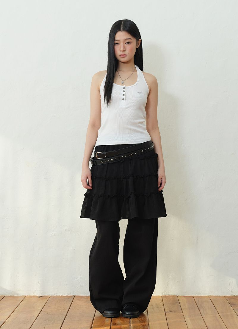 ★as''on★MOMO KANGKANG MIDI SKIRT/ BLACK★正規品/韓国送料込 MUSINSA | ASON MOMO KANGKANG MIDI SKIRT / BLACK