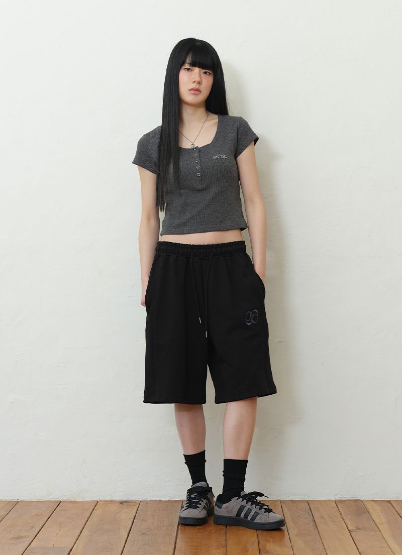 ★as''on★GG TRAINING BURMUDA PANTS/BLACK★正規品/韓国送料込 MUSINSA | ASON GG TRAINING BURMUDA PANTS / BLACK