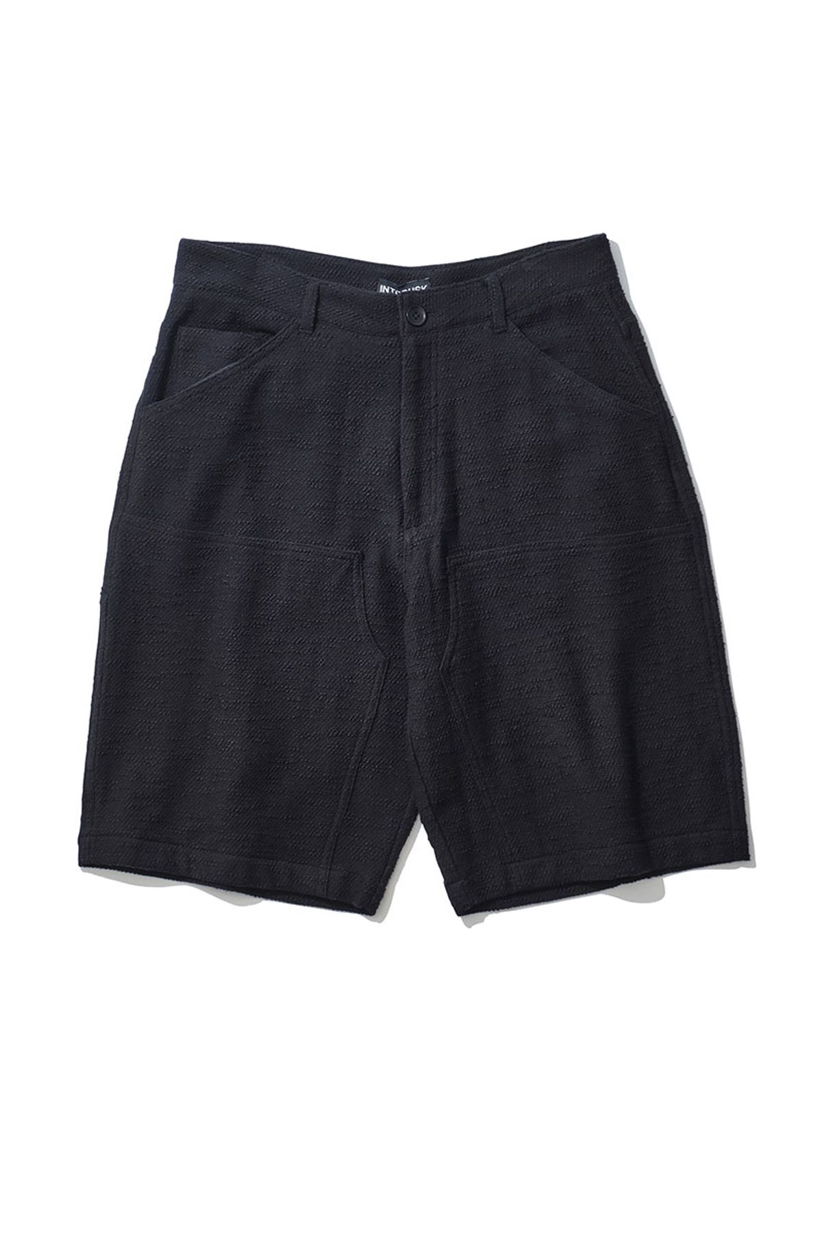 인투더스크(INTODUSK) [INTODUSK] TWEED EDGE REINFORCED SHORTS - BLACK