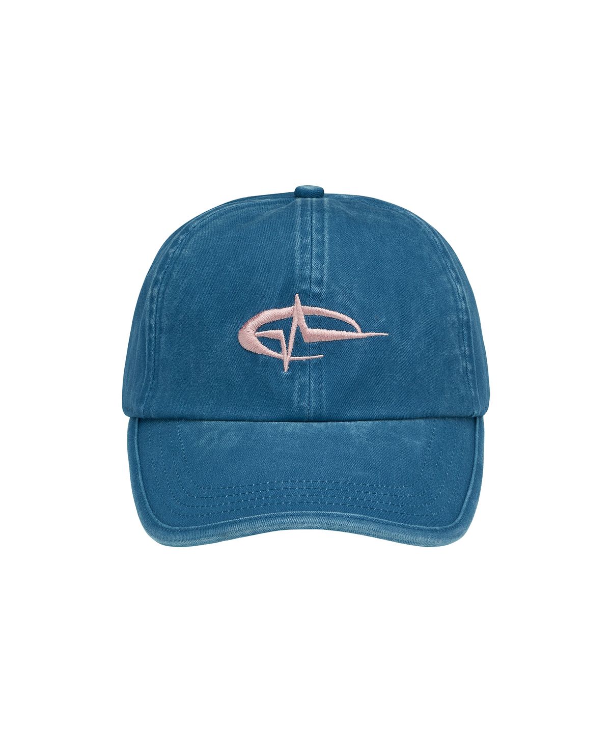 와일드락(WILDROCK) Wild Signature Logo Pigment Ball cap_Blue
