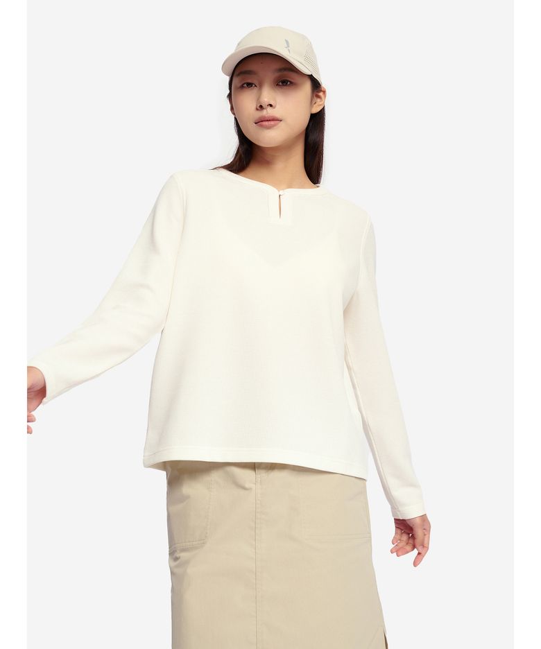 여성 기능성 와플 티셔츠 AAS25WTSH019LAI