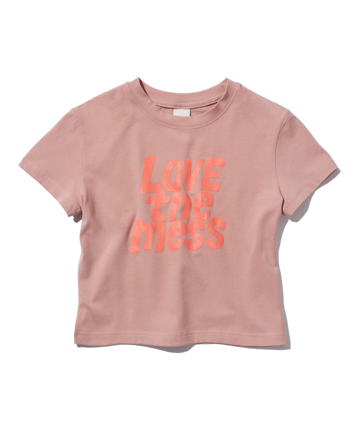 크루치(KRUCHI) LTM Crop T-shirt (INDIE PINK)