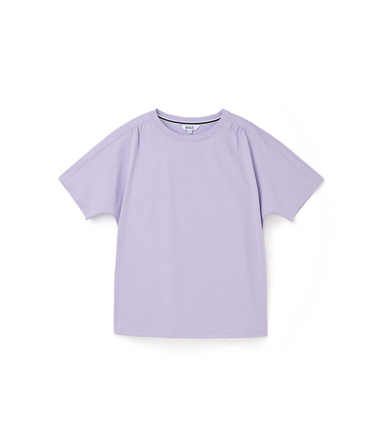 에이글(Aigle) 여성 숏 슬리브 셔링 티셔츠 AAS25WTSH006DLI