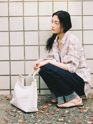 팔레트 숄더 나일론 아이보리