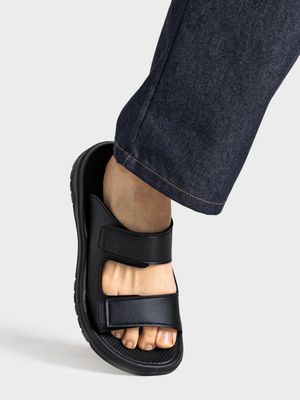 GO67 델브 록다운 투스트랩 슬라이드