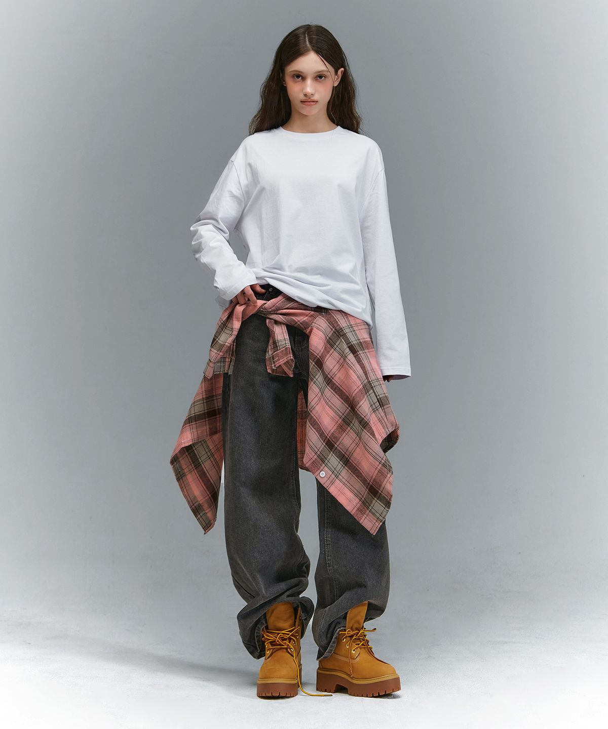 랜덤오프(RANDOMOFF) BTB : THE BEGINNING JEANS [GRAY CORE]