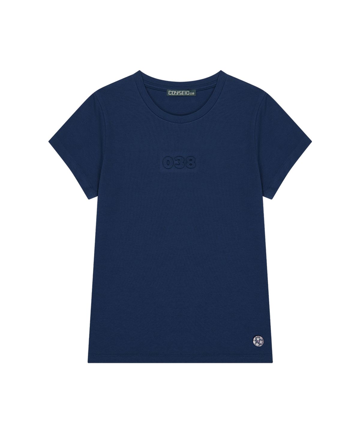 코이세이오 038(COYSEIO 038) 038 BASIC T-SHIRT NAVY