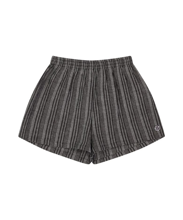 038 ETHNIC SHORTS DARK GREY