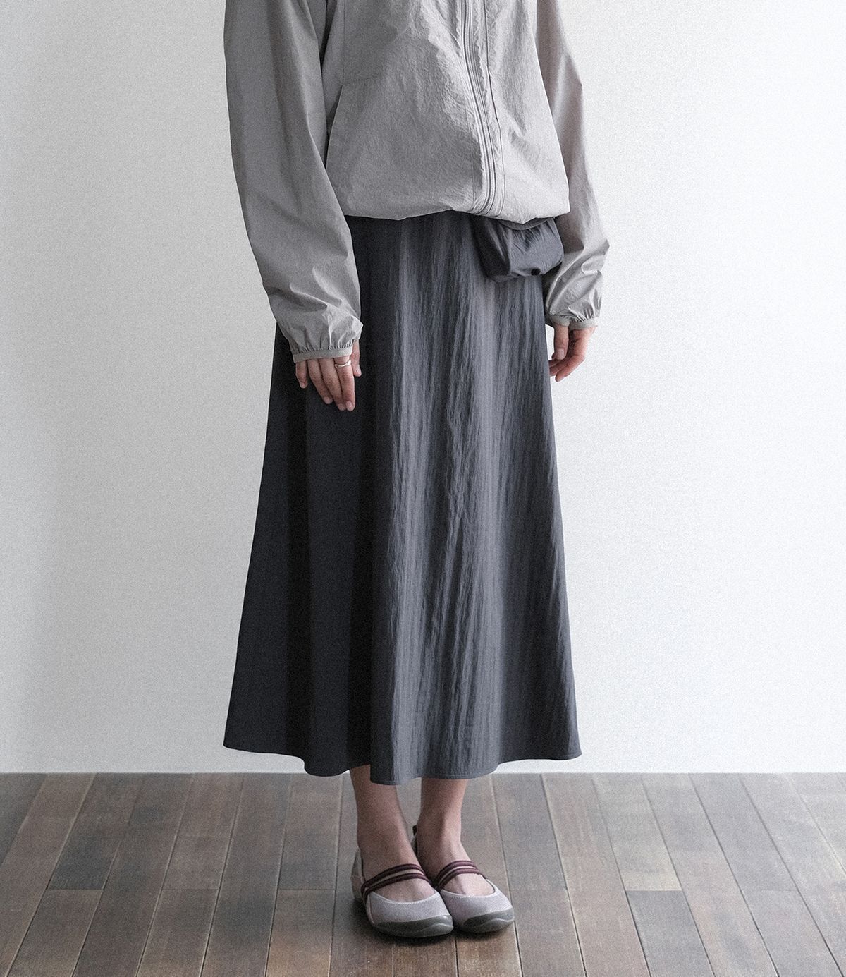 에메모가든(MMOGARDEN) (w) pocket bag skirt (3colors)