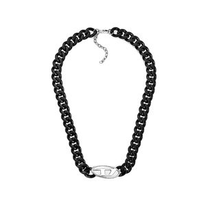 DX1610931 오벌 D 로고 체인 목걸이