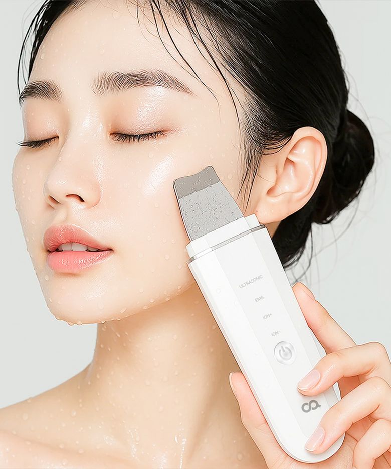 아쿠아 필링기 갈바닉 마사지기